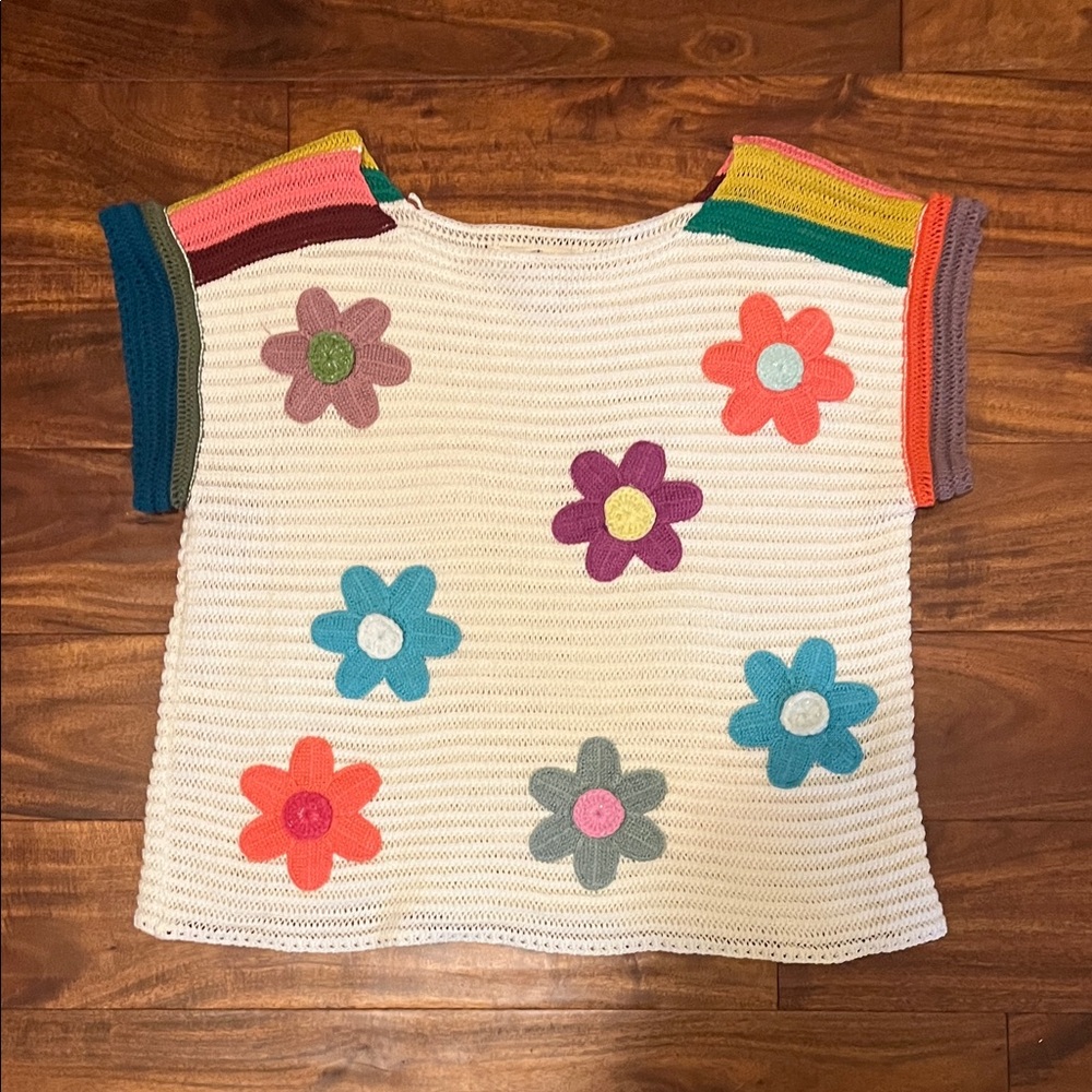 Colorful Floral Top